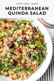 Mediterranean Quinoa Salad Recipe Recipe In 2020 Quinoa Salad Recipes Vegan Quinoa Salad Mediterranean Quinoa Salad