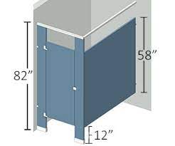 Check spelling or type a new query. Bathroom Dividers Typical Toilet Stall Partitions Dimensions Harbor City Supply