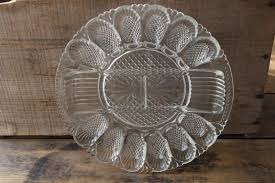 About 1% of these are dishes & plates, 1% are egg tools. Pressed Glass Deviled Egg Plate Relish Tray Deviled Egg Plate 10 3 4 Serving Dishes Trays Platters Kitchen Dining Fili Com Au