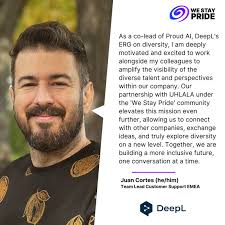 We are thrilled to welcome DeepL as the newest member of our We Stay PRIDE  employer program!