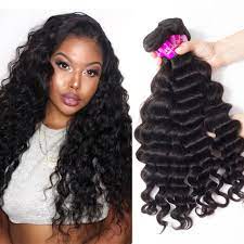 Puddinghair.com is a good hair company online for retail and wholesale. 4 Bundles Brazilian Hair Weave Bundles Wavy Hair Tinashehair