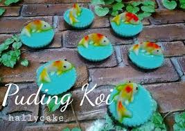 Ini hasilnya, puding bentuk ikan koi. Puding Ikan Koi Untuk Jualan Python