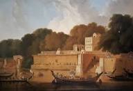 Durga visarjan ceremony in 19th century India