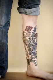 Awesome Tattoo Ideas Wildflower Tattoo Garden Tattoos Tattoos