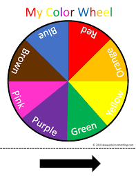 Kids learn how to cut and paste shapes, animals and a variety of fun scenes kids create. Free Printable Color Wheel Color Wheel Preschool Colors Color Wheel Worksheet