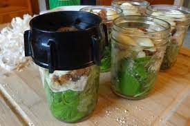 Once frozen, wrap pesto with plastic wrap and transfer into a freezer bag or container. Making And Freezing Pesto Sauce In Canning Jars Schneiderpeeps