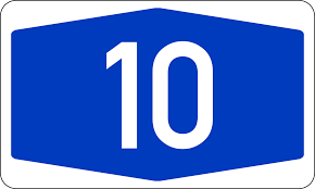 1 2 3 4 5 6 7 8 9 10. Bundesautobahn 10 Wikipedia