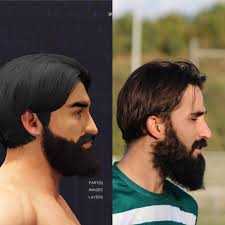 Commission work for WWE 2K25 character creation