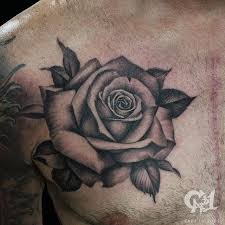 Black And Grey Flower Tattoos Black And Grey Rose Chest Piece Www Cap1tattoos Com Rosetattoo Rose Tattoo Cap1tattoos Denton Rose Chest Tattoo Realistic Rose Tattoo Black Rose Tattoos
