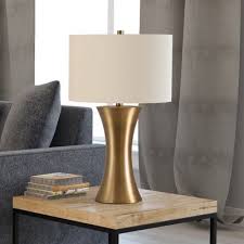 Questa Antique Brass Table Lamp Glam Table Lamps Brass Table Lamps Table Lamp