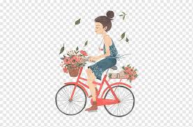 One example of a great anime about cycling is yowamushi pedal , based on the manga by wataru watanabe. Woman Riding Bicycle Watercolor Painting Drawing Illustrator Illustration Girl Riding A Bike Painted Fashion Girl Hand Png Pngwing
