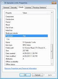 Wma/wmv files downloaded or purchased from online store like amazon. Windows 10 How To Check If A Video Or Music File Is Drm Protected Technipages
