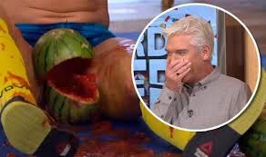 Maybe you would like to learn more about one of these? This Morning Fans Confused As Woman Crushes Watermelons Between Her Thighs Tv Radio Showbiz Tv Express Co Uk