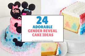 See more ideas about baby shower announcement, baby shower cakes, baby cake. 24 Delicious Gender Reveal Cake Ideas How To Recipes
