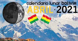 Maybe you would like to learn more about one of these? Calendario Lunar Abril De 2021 En Bolivia