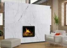 A fireplace mantel is a decorative piece that mounts above or a mantel gives your fireplace that finished look. 10 Beautiful Rooms With Marble Fireplaces