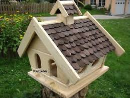 Grosses Vogelhaus Vogelfutterhaus Vogelhauser Vogelhauschen Holz Bunt Vogelvilla Ebay Vogelhaus Holz Vogelhaus Vogelhaus Ideen