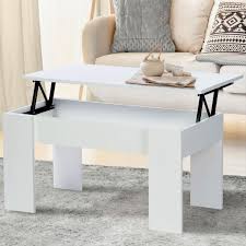 table basse blanche avec plateau relevable cielterre commerce table basse table basse plateau table basse blanche