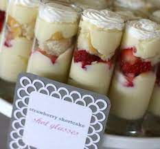 Check out our shot glass dessert selection for the very best in unique or custom, handmade pieces from our shops. Strawberry Shortcake Shot Glass Desserts Oh My Goodness Yes Shot Glass Desserts Desserts Mini Desserts