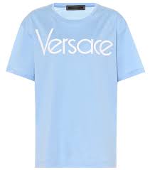 Versace Cotton Tshirt Versace Logo T Shirt