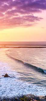 Iphone Wallpaper Corona Del Mar Newport Beach Hd Scenery Sunset Nature Nature Pictures