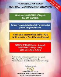 Temu janji laju bandar yan malaysia. Maklumat Penting Dalam Hospital Tuanku Ja Afar Seremban Facebook