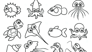 Coloring Sheets For Kids Printable Ocean Animal Coloring Sheets Kids Coloring Pages Sea An Zoo Animal Coloring Pages Zoo Coloring Pages Animal Coloring Pages