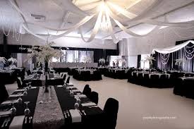 Popular christmas hall decorations of good quality and at affordable prices you can buy on aliexpress. K J Get Married Grande Prairie Wedding Black And White Wedding Theme Black Wedding Decorations Black Silver Wedding