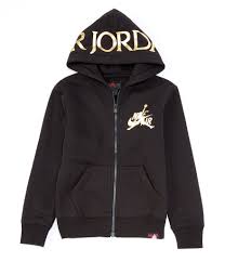 Black And Gold Jordan Hoodie Jordan Big Boys 8 20 Jumpmannike Air Classic Fleece Hoodie Black Gold S In 2020 Fleece Hoodie Hoodies Black Hoodie