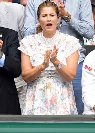 There's a new doubles team in town: Mirka Federer Roger Federer S Wife Appears Tense In Crowd While Watching Wimbledon Final Big World Tale