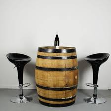 tonneau bois et tabouret de bar noir tonneau bois tonneau tabouret de bar noir