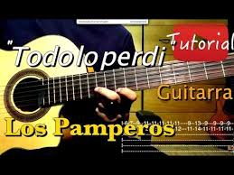 Todo Lo Perdi Los Pamperos Tutorial Music Instruments Guitar Instruments