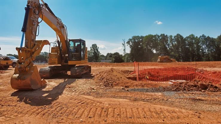 Final grade preparation for landscaping or paving