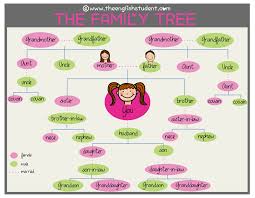 Category Vocabulary Family Tree Worksheet Vocabulary Family Relations