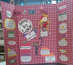 Pete The Cat Pete S Big Lunch Reading Fair Board My Son S First Reading Fair Project He Won First Place For The En Pete The Cat Reading Fair Reading Projects