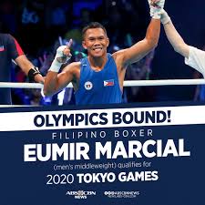 Eumir felix marcial is a filipino boxer. Olympics Bound Filipino Boxer Eumir Marcial Men 039 S Middleweight Qualifies For 2020 Tokyo Games Abs Cbn News Scoopnest