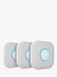 It has an industrial grade smoke sensor, can be silenced from your phone, tests itself equip three rooms in your home with advanced smoke and carbon monoxide detection that you can manage from one app. Google Nest Protect Smoke Carbon Monoxide Alarm Battery Pack Of 3 At John Lewis Partners