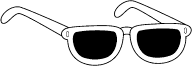 You can use our amazing online tool to color and edit the following sunglasses coloring pages. Sunglasses Clipart Black And White Free 2 Cliparting Com