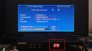 Untuk cara scan ulang pada receiver matrix burger langkahnya yaitu: Pengaturan Antena Matrix Burger Antena Baru