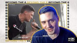 Crook the Kid grew up 20 km from the Arctic Circle. He writes, raps and  represents 'the other Canada'