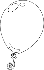 Balloon Bw Bmp 663 1050 Cool Coloring Pages Balloon Clipart Clip Art