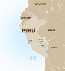 Colombia al norte y perú al sur y al este y al oeste limita con el océano pacífico. Peru Country Map Map Of Peru And Surrounding Countries South America Americas
