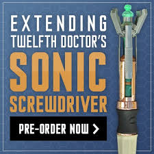 People assume that time is a strict progression of cause to effect, says the 10th doctor in a 2007 episode. Twelfth Doctor S Sonic Screwdriver Universal Remote Control Blogtor Who