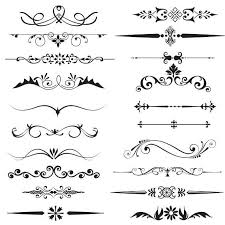 Page Divider Clipart Text Divider Clipart Decorative Dividers Digital Text Dividers Wedding Dividers Line Dividers Ornamental Divider Page Dividers Text Dividers Lettering Styles