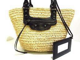 سكران قريبا غير نشط Balenciaga Raffia Bag 14thbrooklyn Org