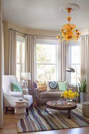 19 Gorgeous Living Room Design Ideas In Eclectic Style Living Room Windows Eclectic Living Room Bay Window Living Room