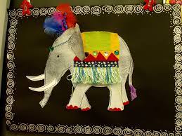 Mixed Media Circus Elephants Circus Elephant Art School Art Projects 3rd Grade Art Lesson