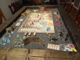Besides good quality brands, you'll also find plenty of discounts when you shop for custom board game during big sales. I Built My Friend A Custom Board Game Table Nothing Did It Justice Until He Sent Me This Picture Tabletop