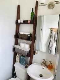 Toilet Ladder Shelf Rack Etsy Rustic Bathroom Decor College Apartment Decor Bathroom Decor