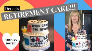 With unique retirement gifts that will show the recipient your love and admiration. How To Make A Retirement Cake L Denae S Retirement Cake L Cake Decorating Tutorial Youtube